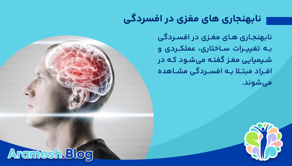 نابهنجاری های مغزی در افسردگی: بررسی علل و مکانیسم‌ها