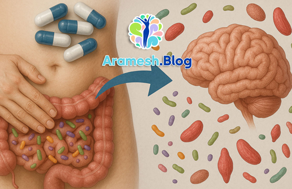 اثرات میکروبیوم روده بر سلامت روان 1 اثرات میکروبیوم روده بر سلامت روان