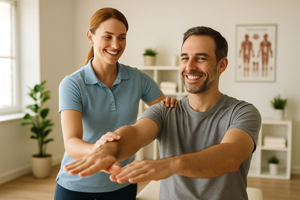 نقش توانبخشی جسمانی در سبک زندگی سالم و متعادل 4 فیزیوتراپی با بیمه