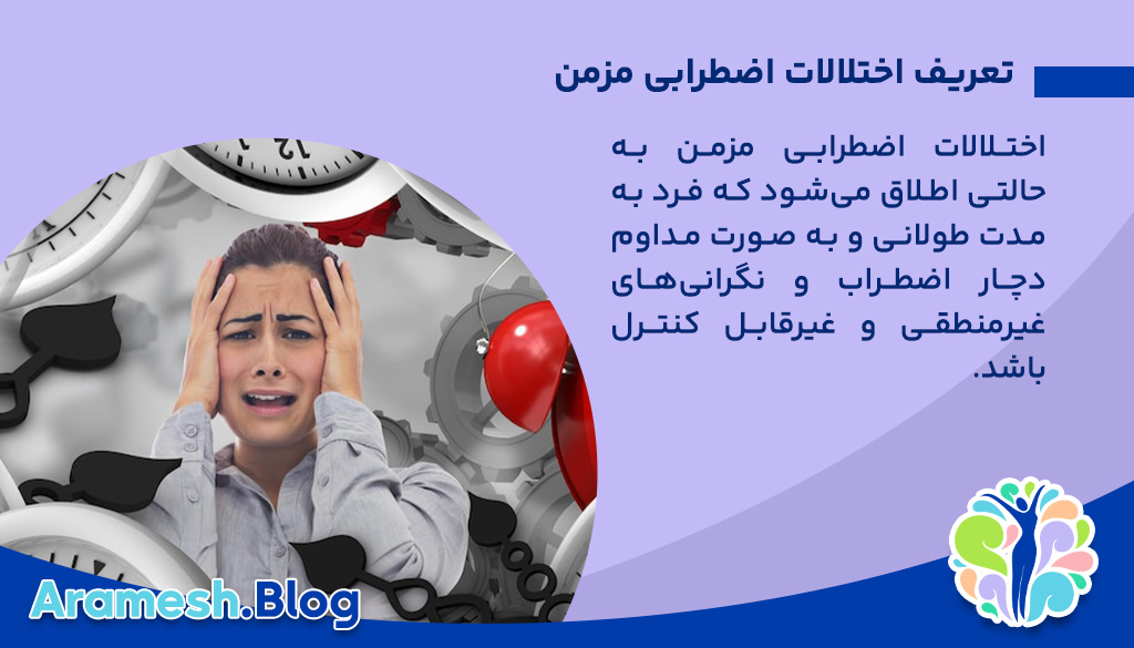 ارزیابی روانشناختی اختلالات اضطرابی مزمن 2 تعریف اختلالات اضطرابی مزمن