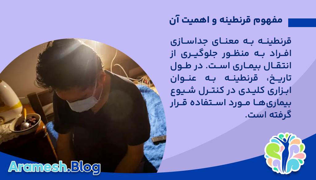 مفهوم قرنطینه و اهمیت آن